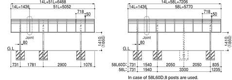 Wide Beam In-Line Short Extension