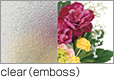 clear(emboss)