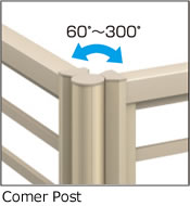 For Partition Post Type Fences