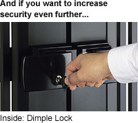 Inside: Dimple Lock
