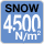 SNOW 4500N/m2