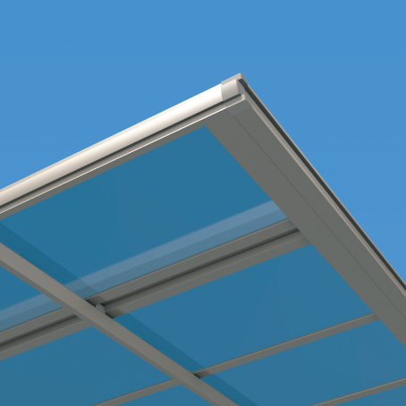Heat protection polycarbonate AO (Blue Smoke)