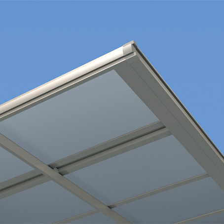 Silver polycarbonate SSP(Matt Silver) 