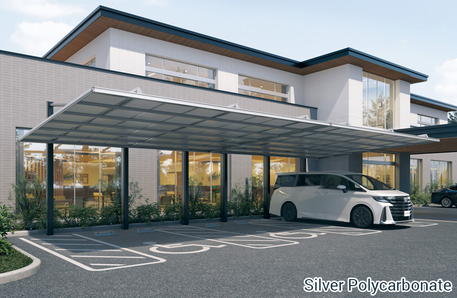 Roof panel Silver Polycarbonate