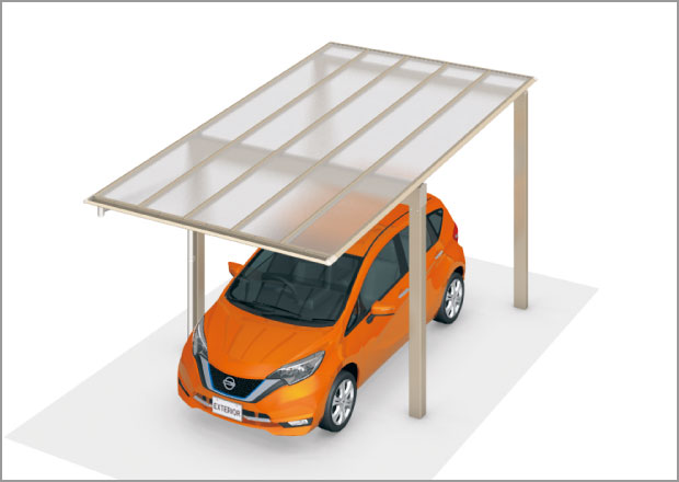 Offset frame installation