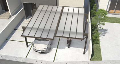 Step connection installation (different length)