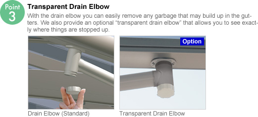 Transparent Drain Elbow