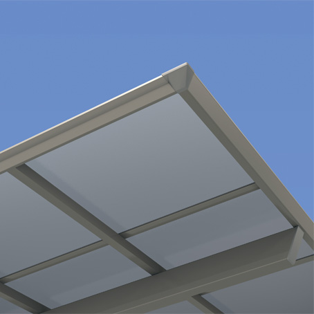 Silver polycarbonate SSP(Matt Silver)