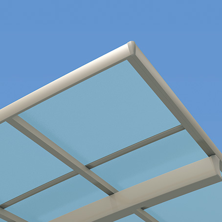 Heat protection polycarbonate SI (Clear Matt)