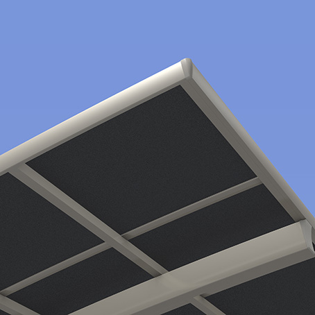 Black polycarbonate KP (Matt Black)