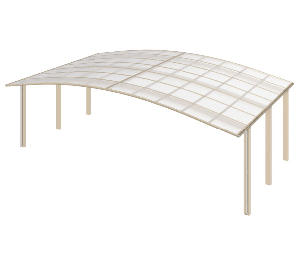 Triple type roof
