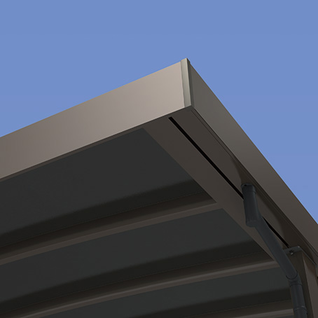 Aluminium roof panel