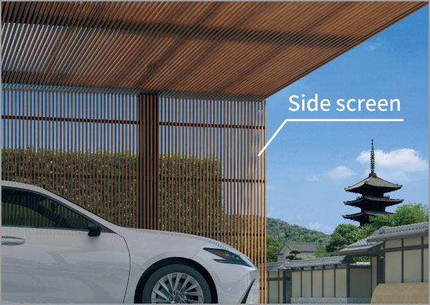 Side screen (option)