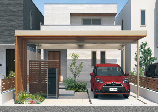 The freedom to use parts of the lattice allows for a wide range of plans.