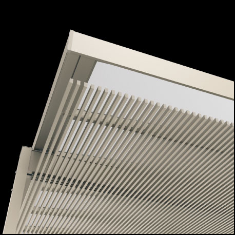 Aluminium roof frame
