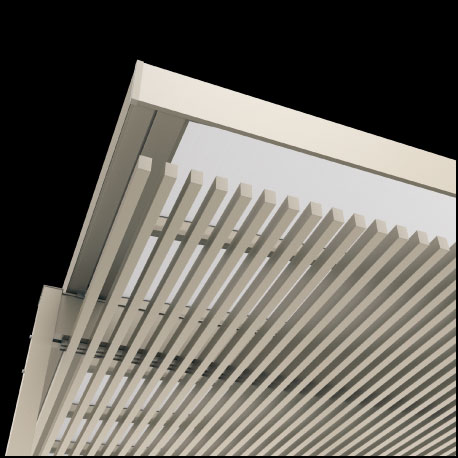 Aluminium roof frame