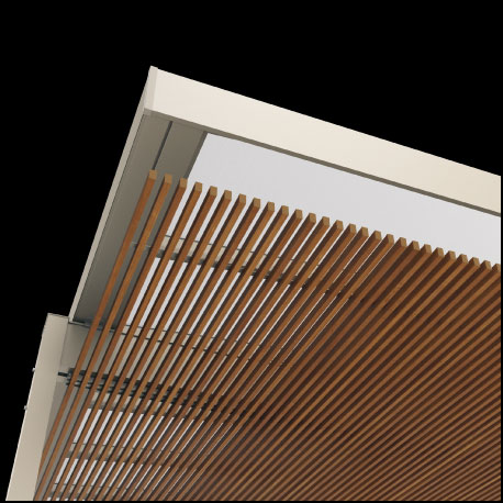 Aluminium roof frame