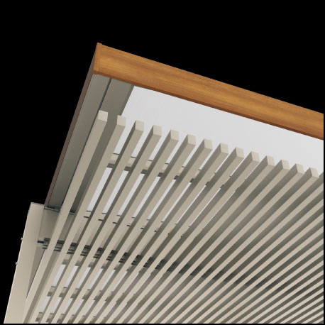 Laminate roof frame
