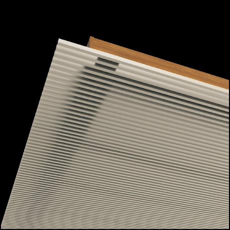 Laminate roof frame