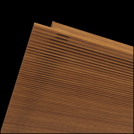 Laminate roof frame