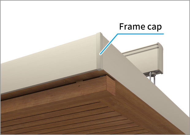 Simple, flat roof design