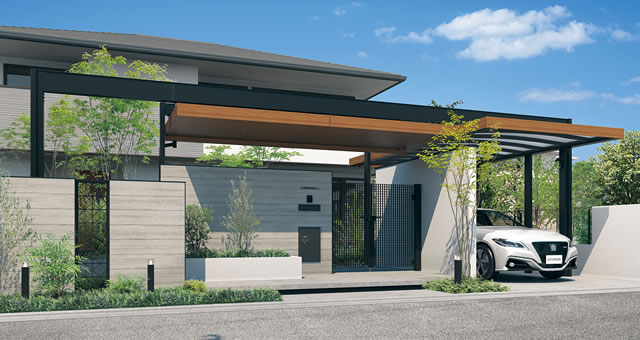 Standard roof, Premium roof / Hanging roof (both sides post stand) type