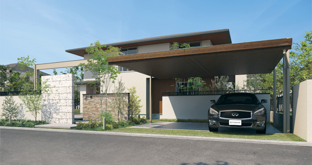 Premium roof / Hanging roof (both sides post stand) type