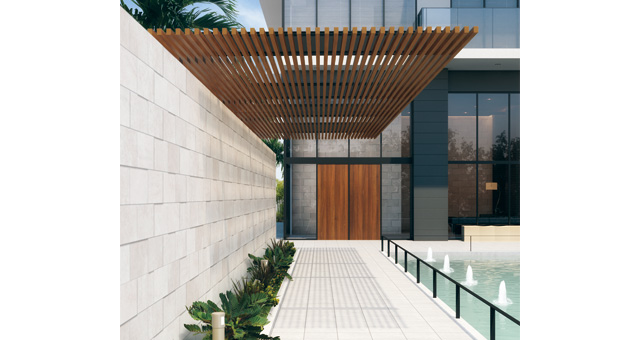 Select line roof /  Pergola  (one side post stand) type