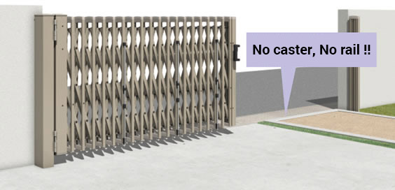 Non-caster type