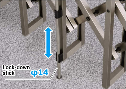 Hanging roof type