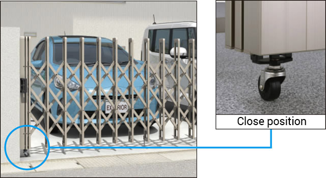 Front caster