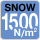 SNOW 1500N/m2